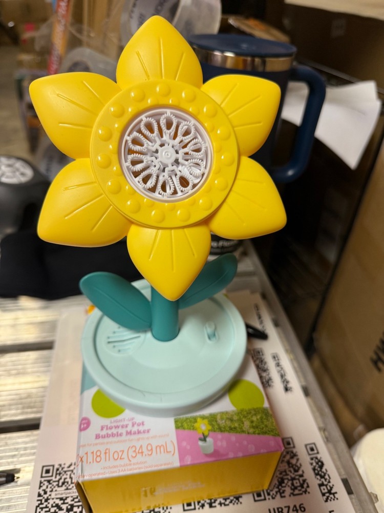 Flower Pot Bubble Maker