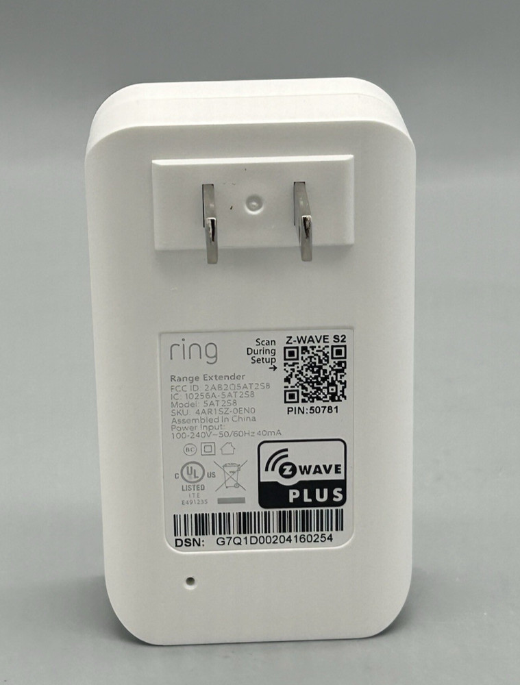Ring Alarm Range Extender (2nd Gen) (5AT2S8)
