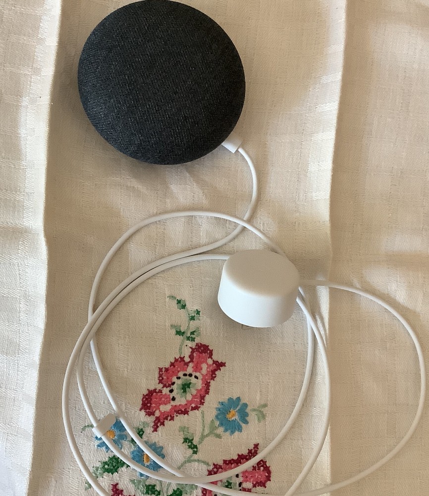 Google Home Mini Smart Speaker Charcoal/Grey Model HOA