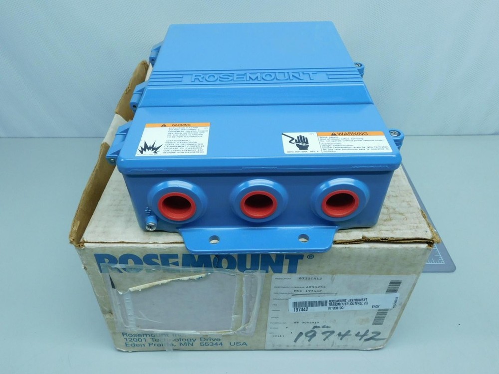 ROSEMOUNT 8712CR12C1 TRANSMITTER T152811