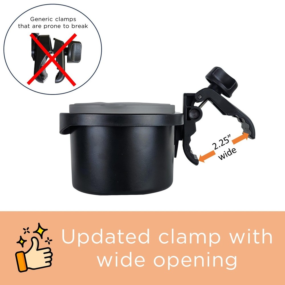 liuliuby Universal Stroller Snack Tray Attachment | Stroller Cup Holder