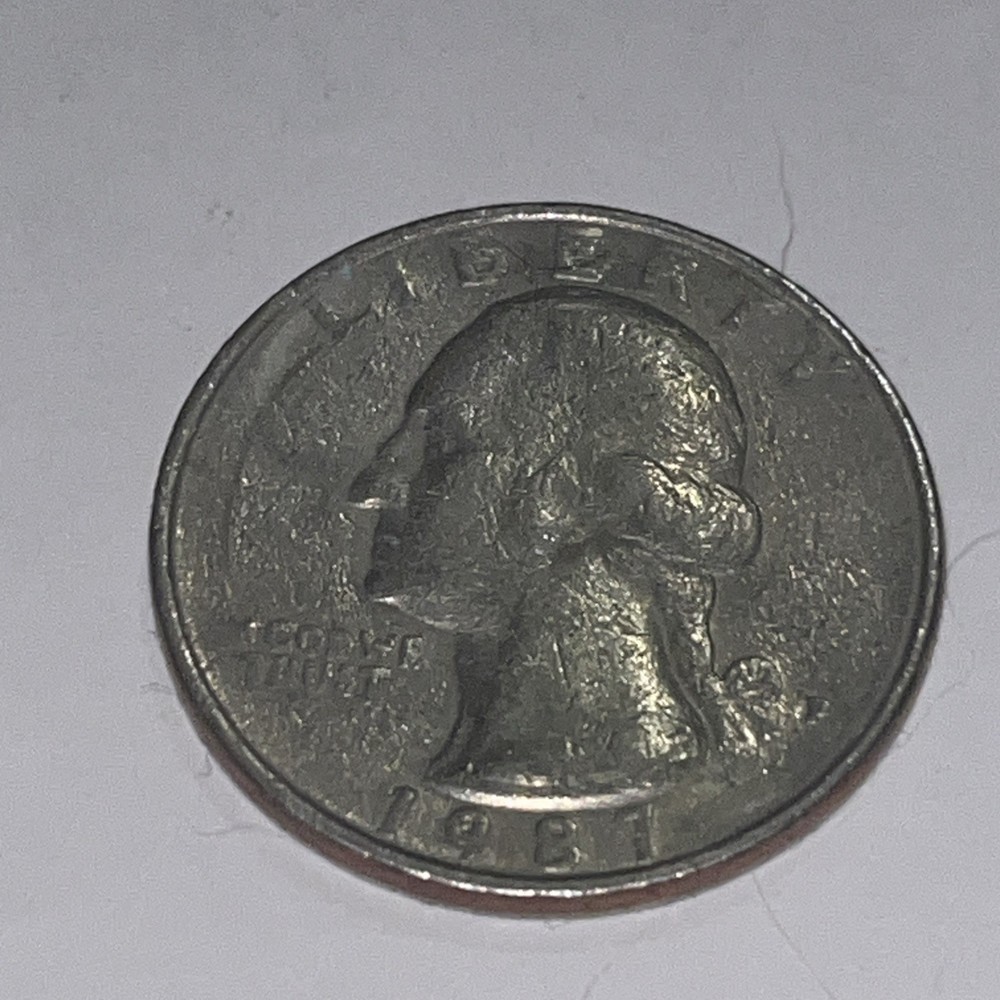 1987 P Mint Quarter Error