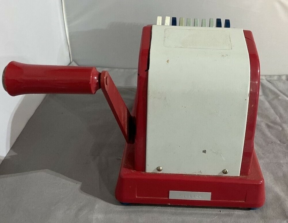 Vintage Red Check Protector Works! Retro