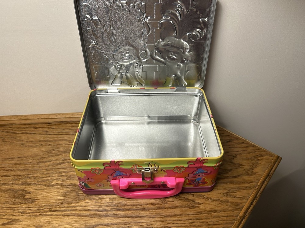 Dream Works Trolls Metal Lunch Box