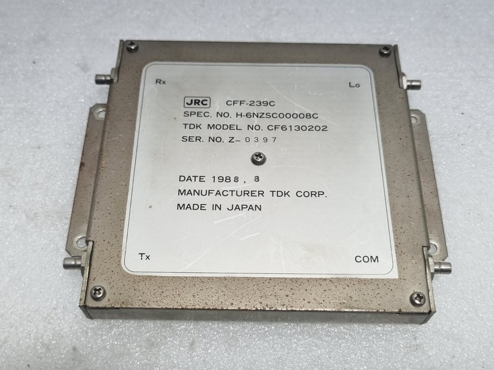 JRC CFF-239C Unit Module TDK Model Part CF6130202