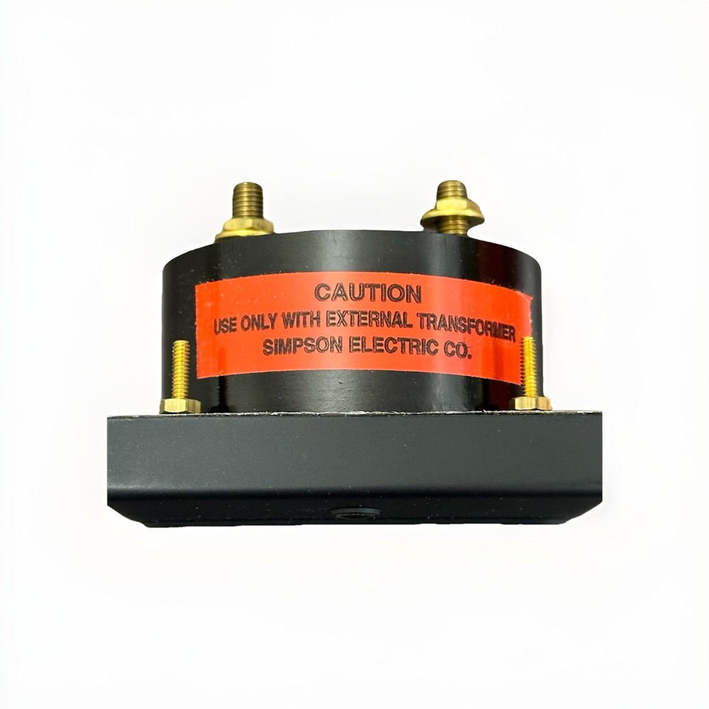 Simpson 03220 Panel Meter 0-100 ACA PANEL METER 3.5 UL WV 03220