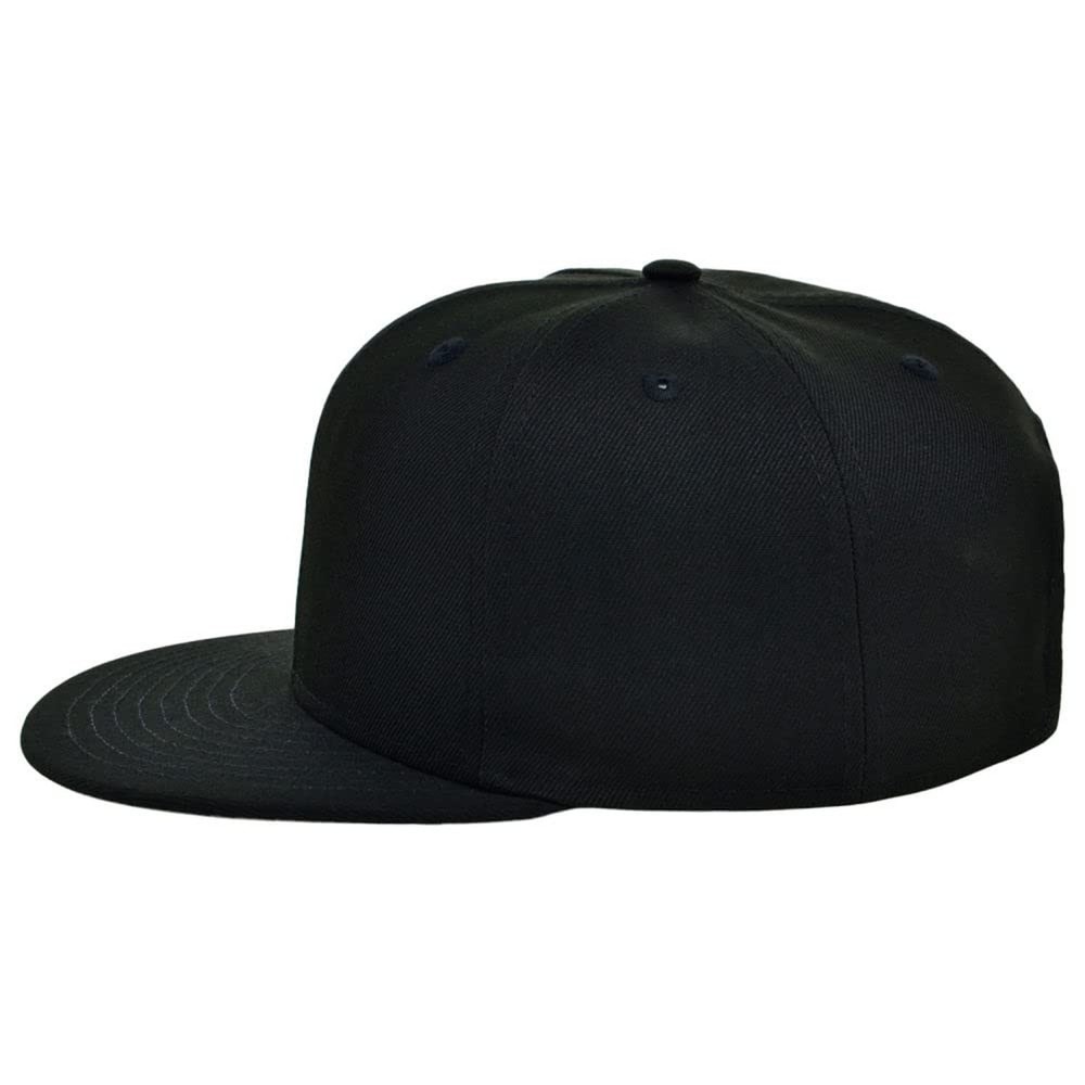 Lids Blank Dime Adjustable Snapback Hat One Size Black