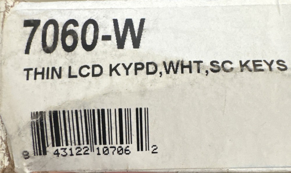 NEW DMP 7060-W Thin LCD Keypad