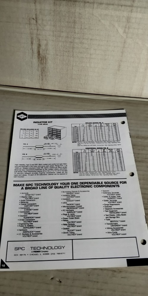 1987 SPC TECHNOLOGY Engineering Kits catalog C3