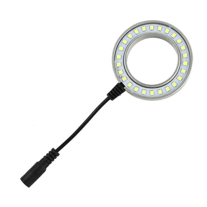 LED Adjustable Ring Light For Stereo Trinocular Binocular Microscope M48 Thread