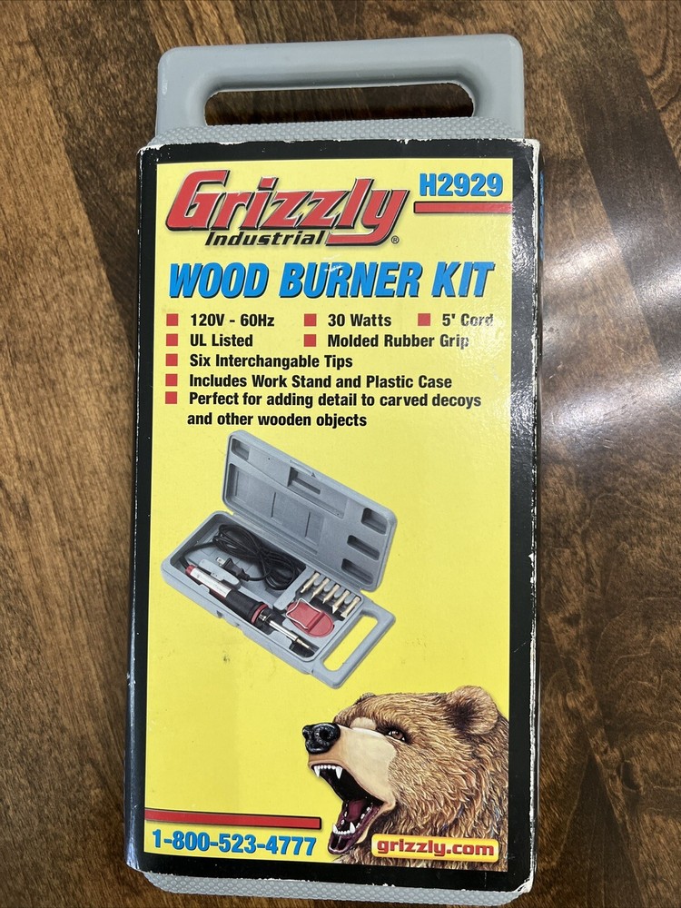 Grizzly Wood Burning Kit