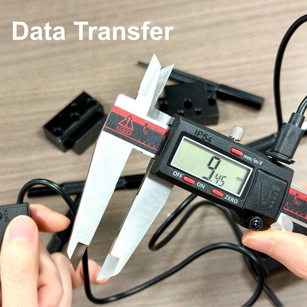 High Precision Digital Caliper with Large LCD & Instant Conversion - 300mm