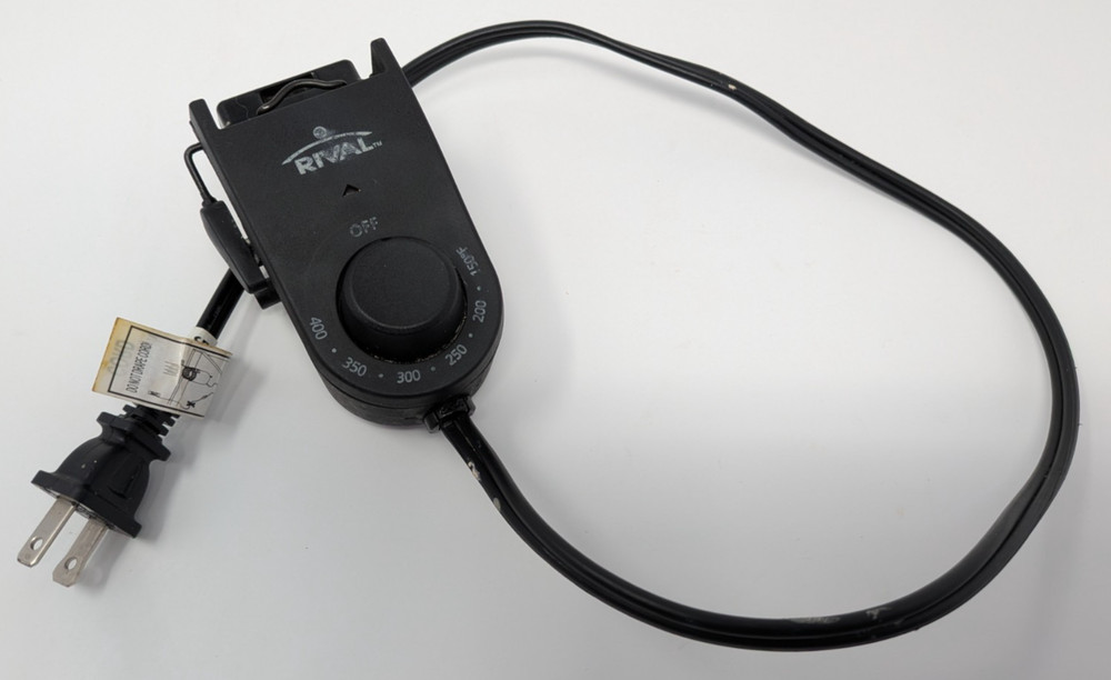 RIVAL NP-01A ELECTRIC TEMPERATURE CONTROL PROBE LOCKING LEVER GRIDDLE POWER CORD