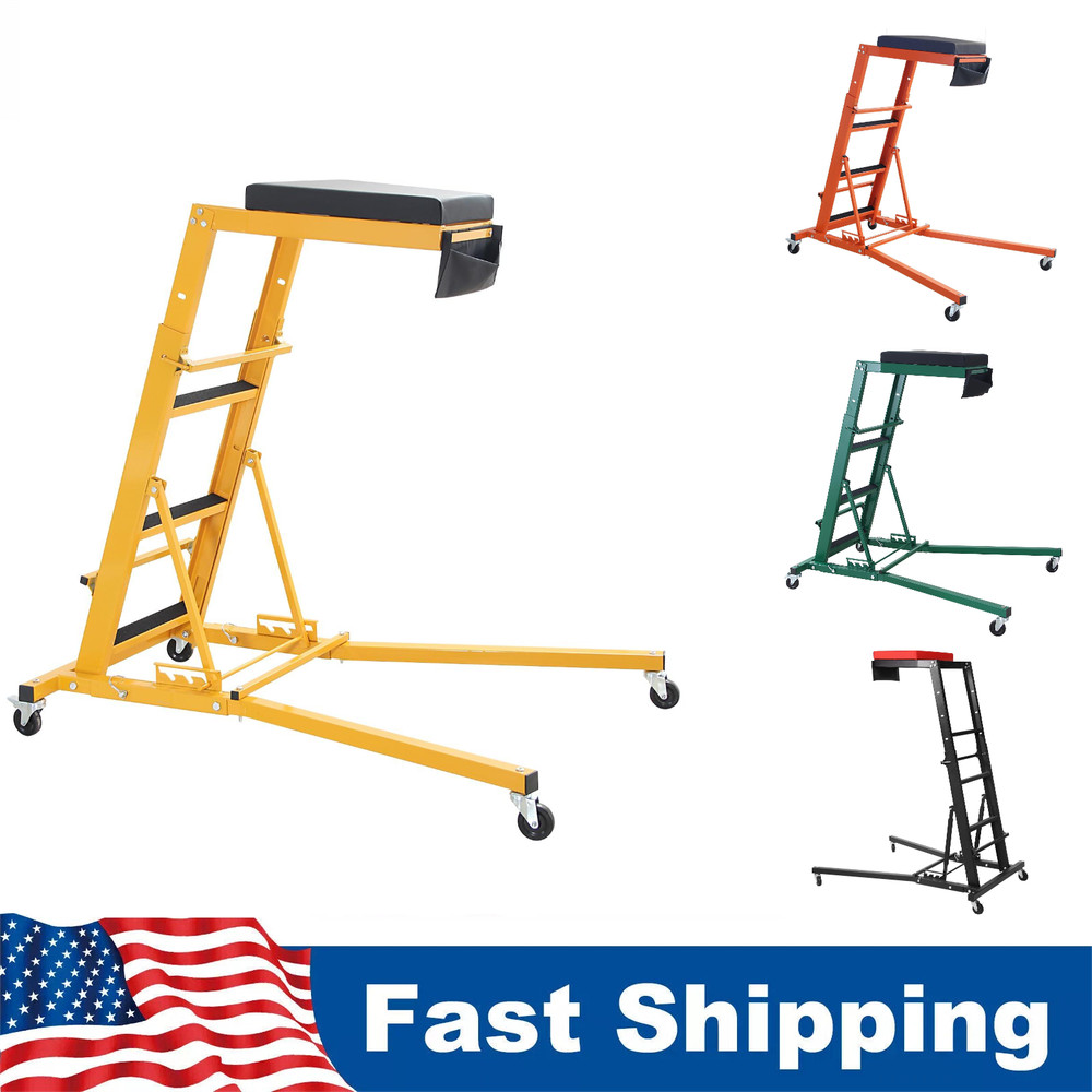 Adjustable Automotive Topside Creeper 400LBS Adjustable 48 to 66" Engine Creeper