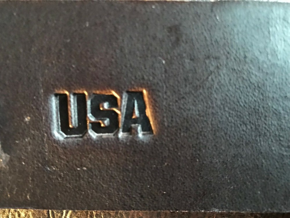 Personalized Custom Quality Leather Rifle Gun Sling Amish Made Adjustable NEW