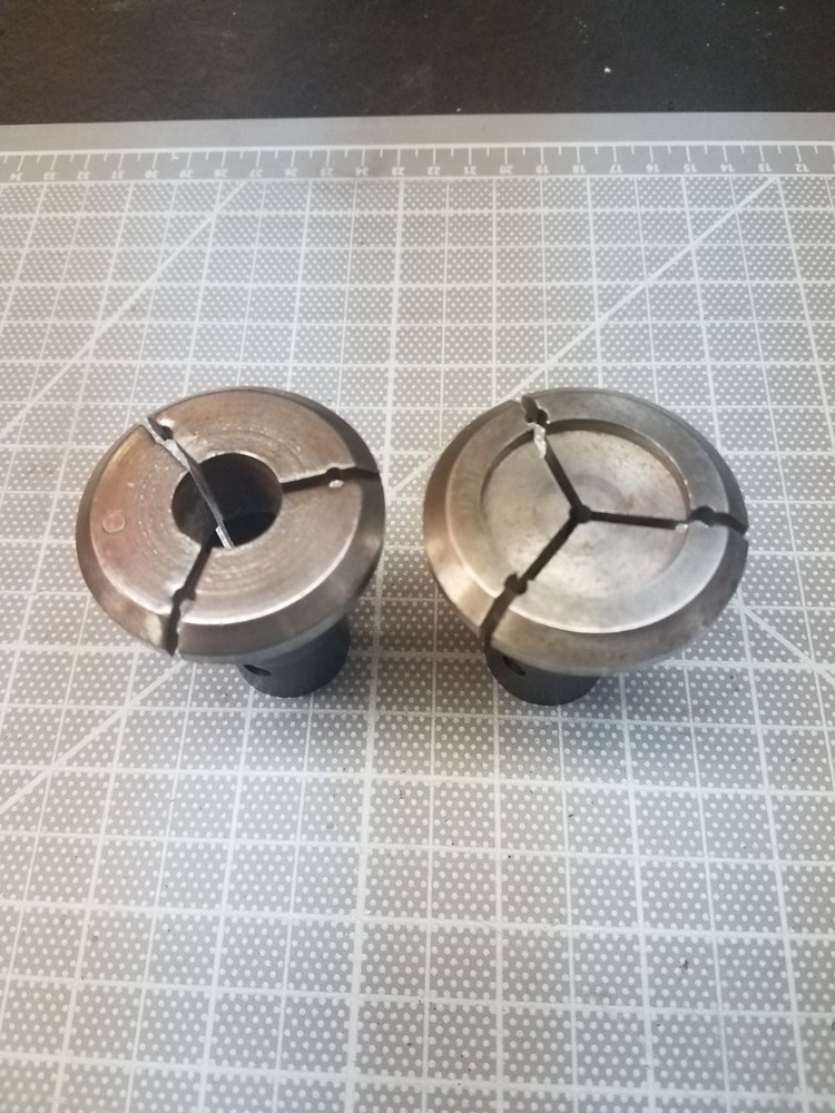 (1 pair) Hardinge 5DS 1" Dead Length Emerdency Collets