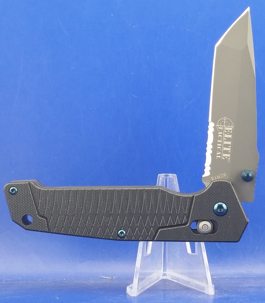 ELITE TACTICAL MANUAL FOLDING KNIFE ET-1016TB-SO