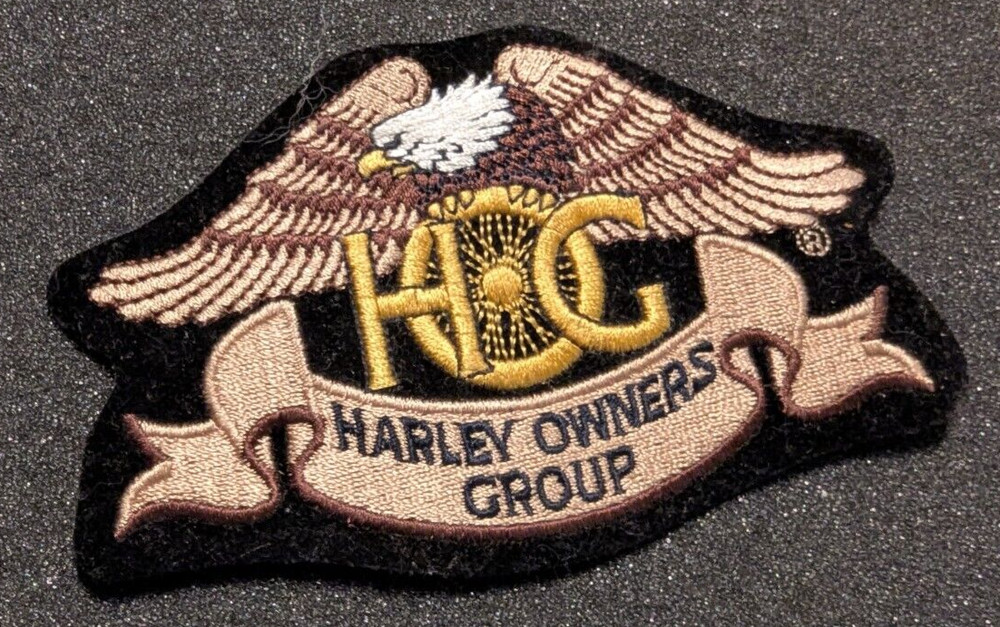 HOG "EAGLE" HARLEY OWNERS GROUP OFFICIAL 4 INCH PATCH MOTORCYCLE