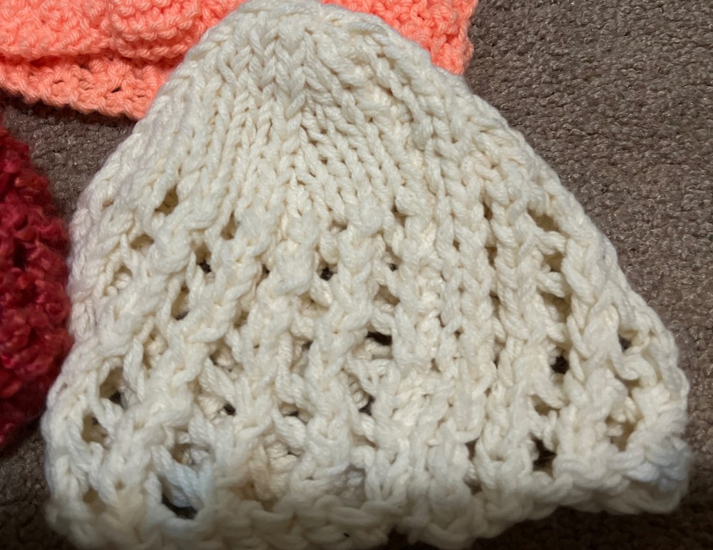 Hand Knitted Hats and Headband