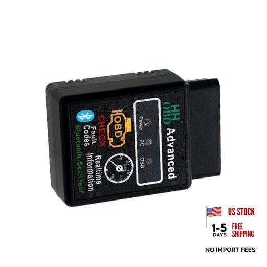 Car OBD2 Bluetooth Diagnostic Tool, Wireless Reset and Clear Fault Codes