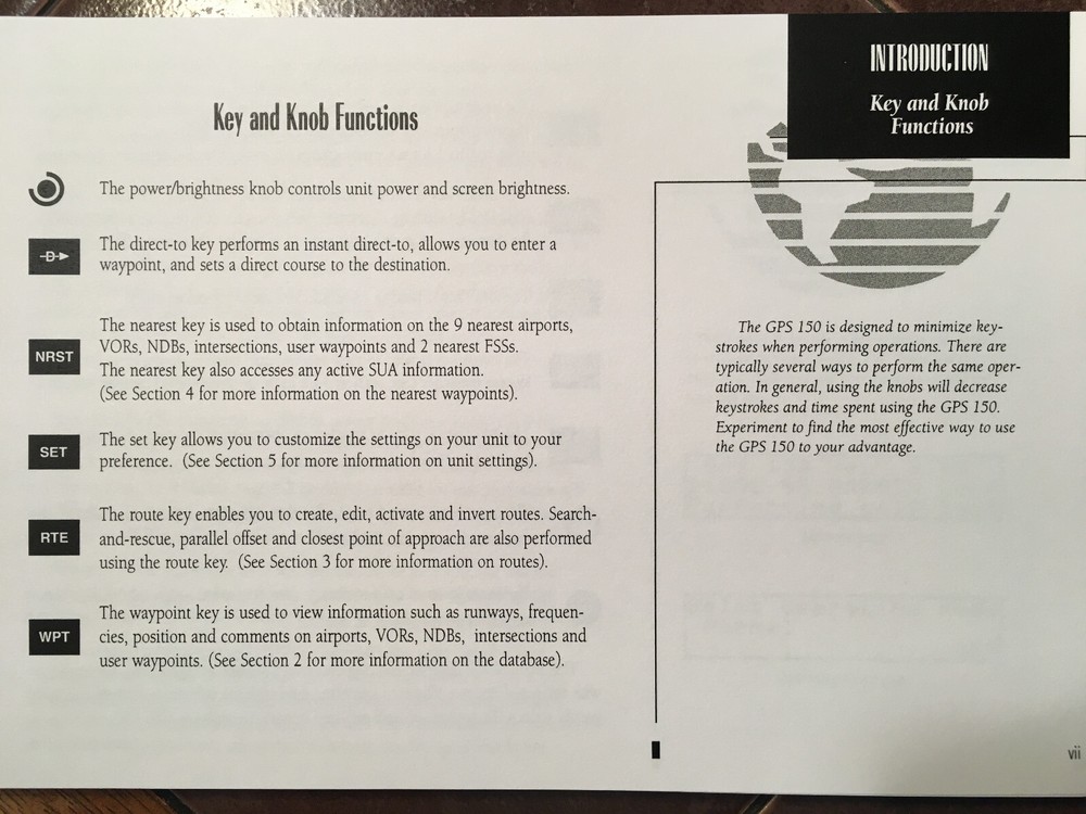 Garmin GPS 150 Pilot's Guide Manual