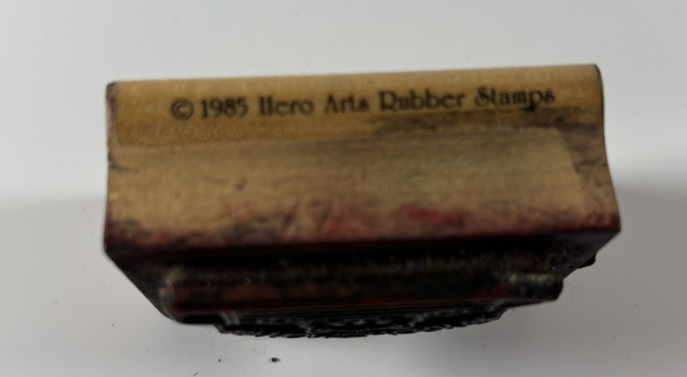 Homework Rubber stamp from Hero Arts