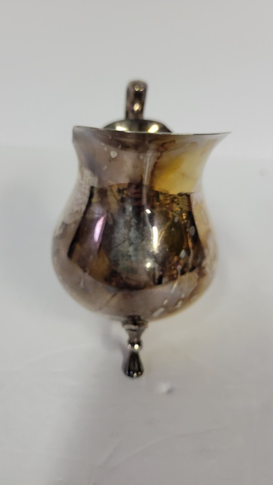 Towle EP Footed Silverplate Creamer Pitcher Container - Marked 43314