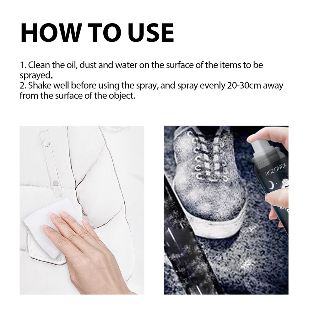 Hozonex Night Reflective Spray ycle Clothes Luminous Warning Logo