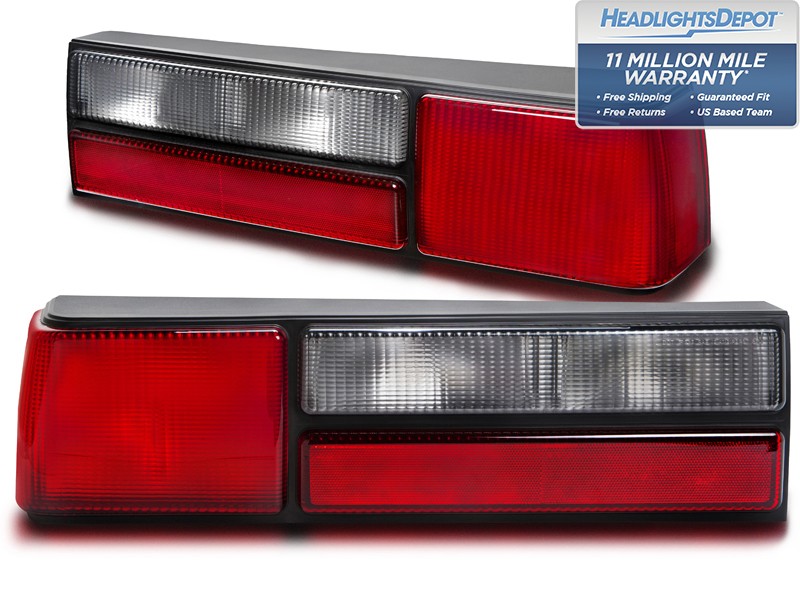 Tail Lights Set Left Right Pair Fits 1987-1993 Ford Mustang Incandescent LX