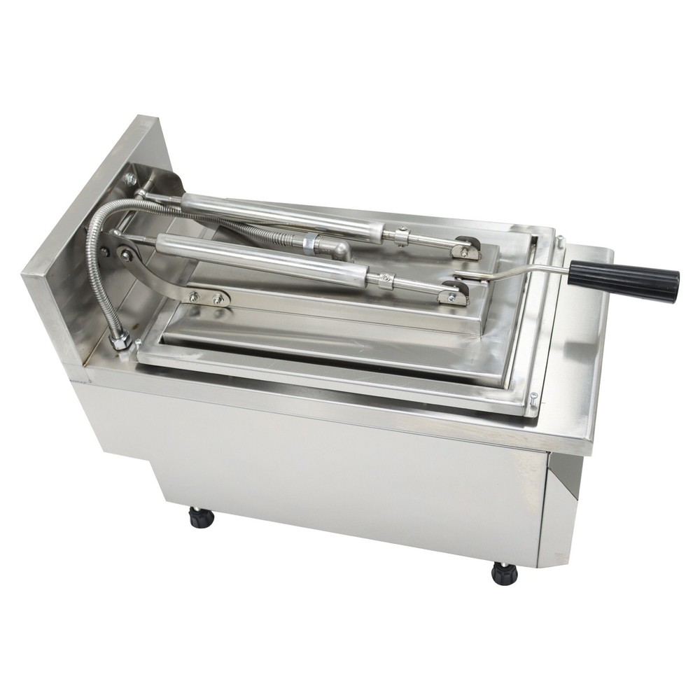 Fried Steam Dumpling Maker Fryer Machine 220V Automatic Fried Dumpling Machine