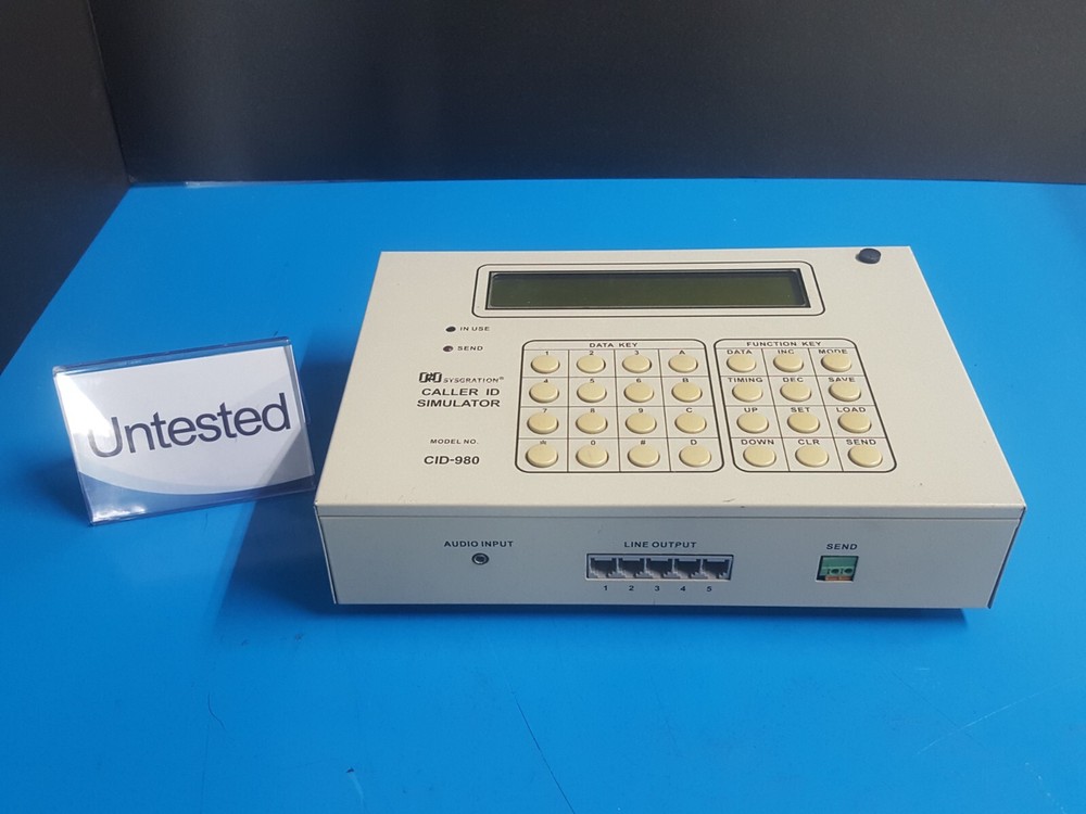 Prodigit-Electronics CID-980: Caller ID Simulator (0244)