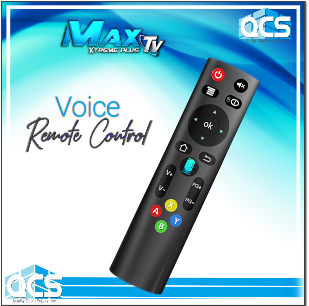 Voice Remote Control for MaxTV Xtreme Plus 5G