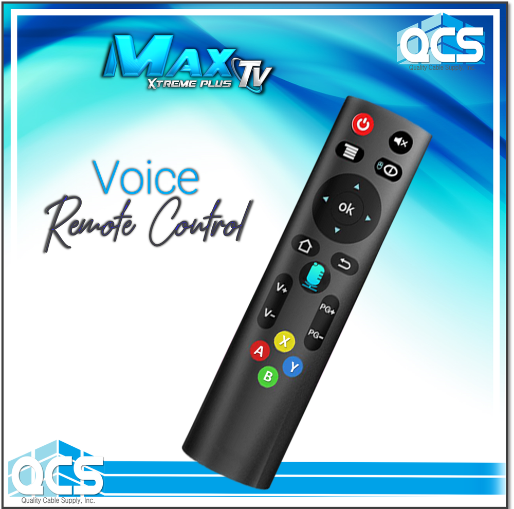 Voice Remote Control for MaxTV Xtreme Plus 5G