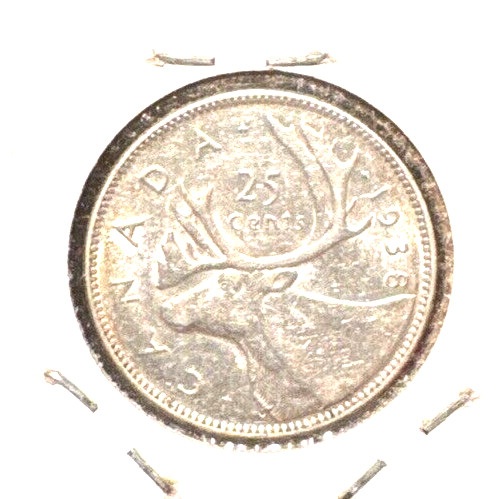 Canada 1938 quarter KM 37 Gem BU (2)