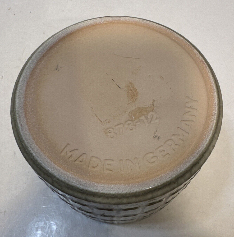 Vintage Scheurich Patterned Pottery Planter Germany 878-12