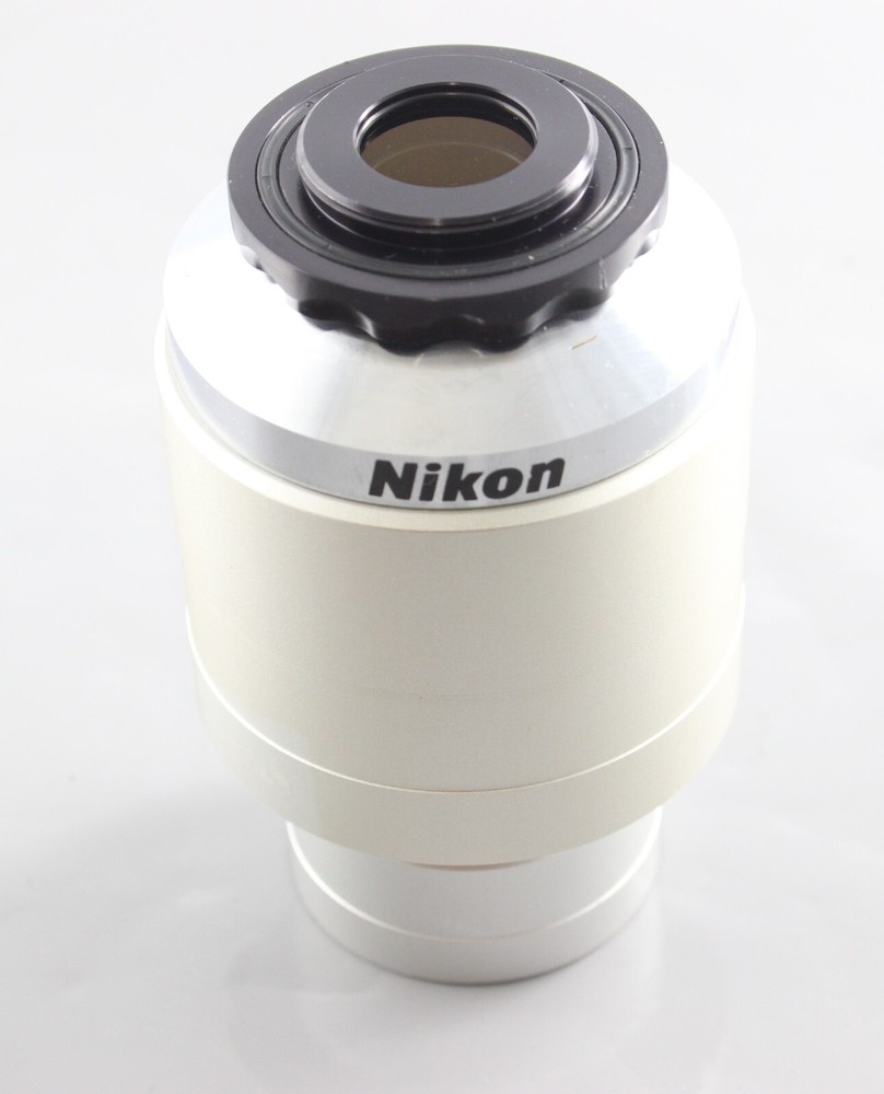 NIKON VM LENS C - 2.5X MICROSCOPE PHOTO PROJECTION EYEPIECE C MOUNT