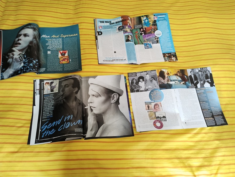 Four David Bowie sought after old magazine articles