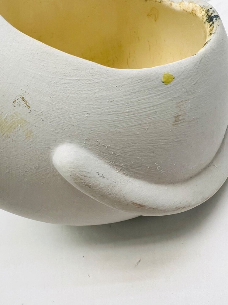 adorable mouse planter big ears pink cheeks blue eyes