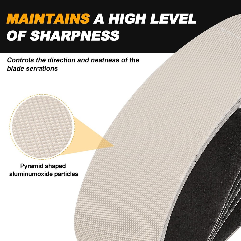 10 Pack 1.2 x 13 Inch Replacement Knife Sharpener Sanding Belt 5000 Grit