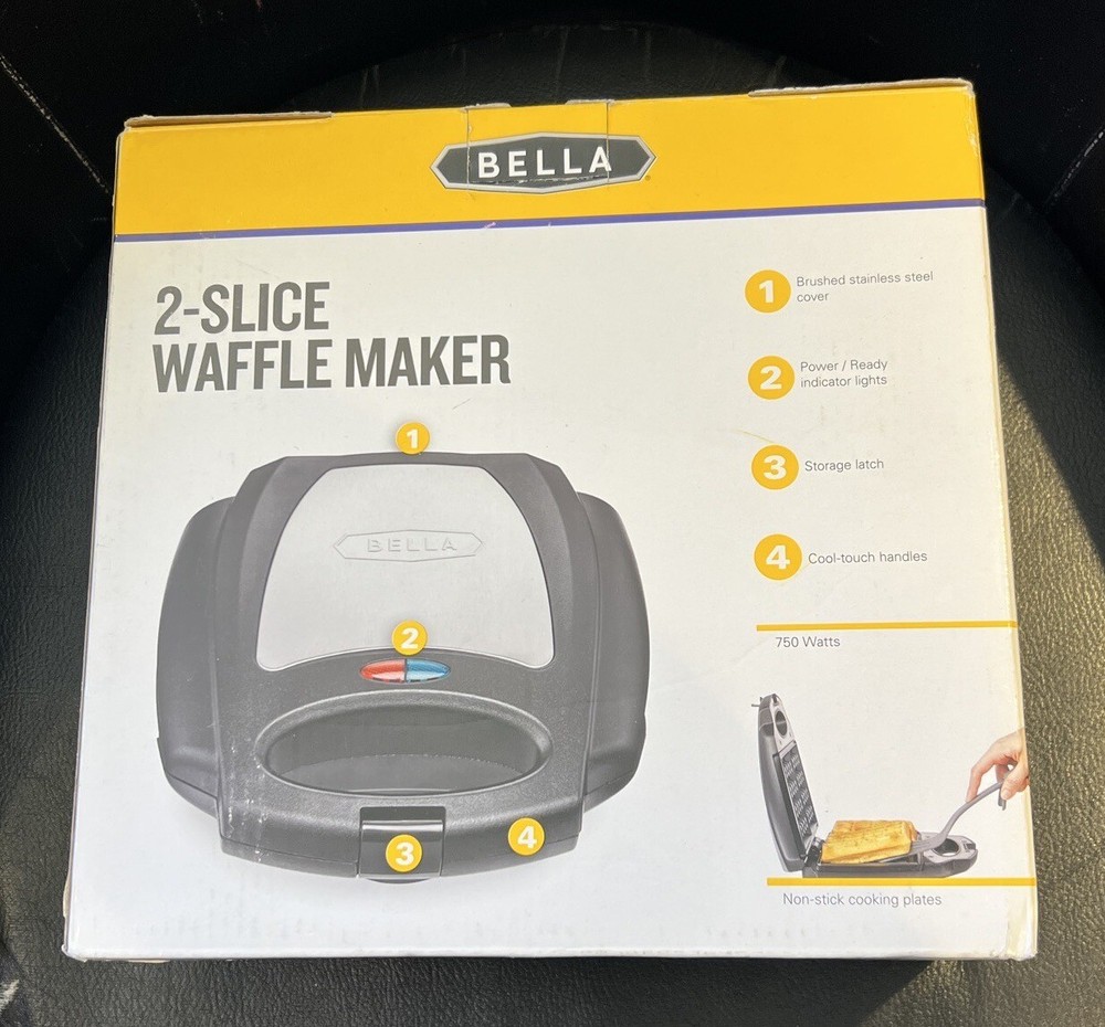 Bella Two Slice Electric Waffle Maker