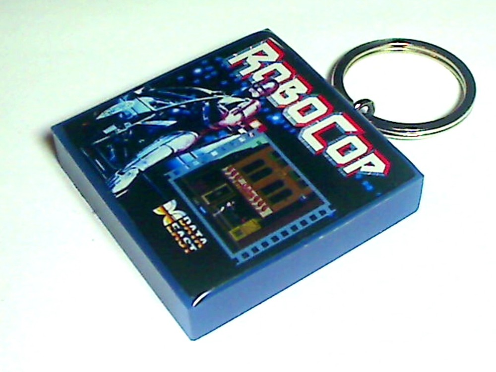 RoboCop Arcade Coin Door accessory Keychain
