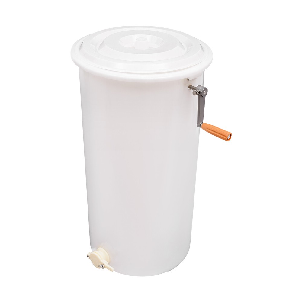Manual Use Spinner Beekeeping Equipment Plastic White 2 Frame Honey Extractor