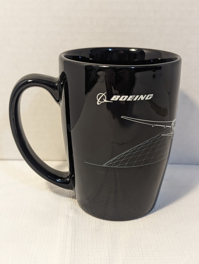 Boeing 777 Airliner Coffee Mug.