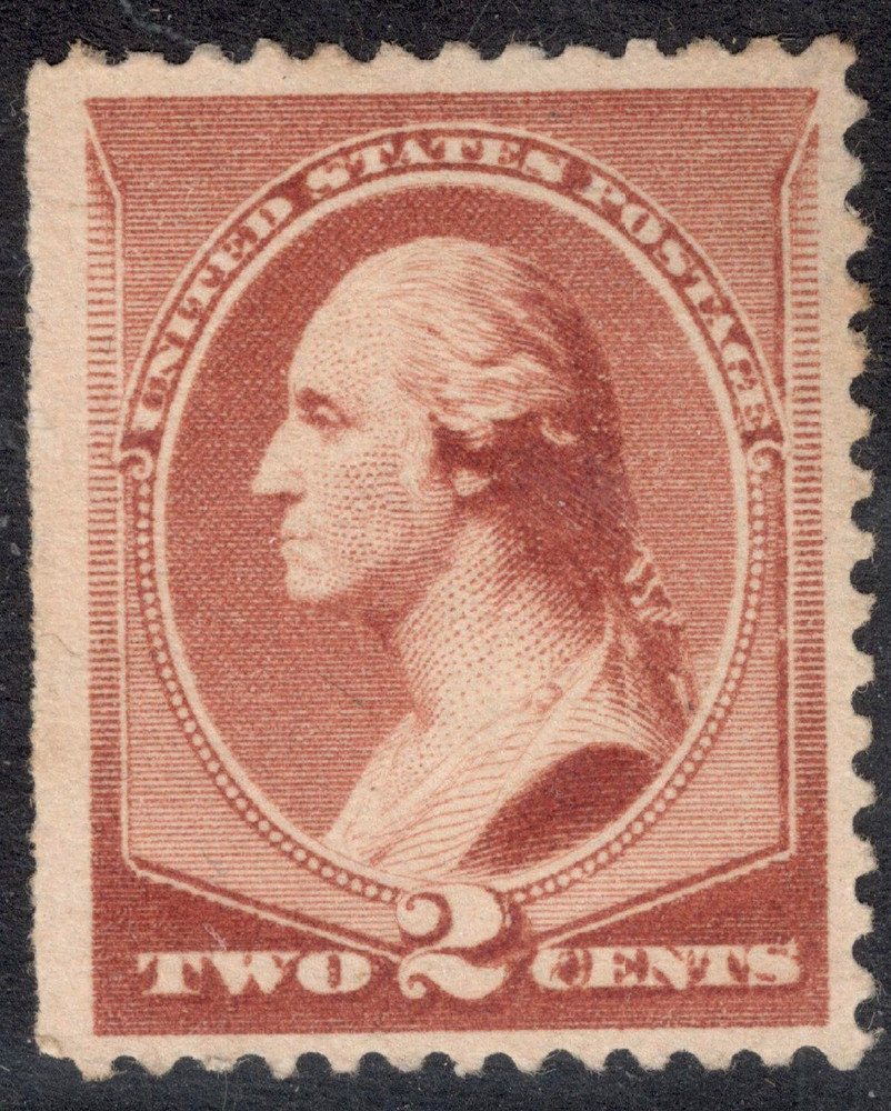 Scott #210 1883 2-Cent Washington MNG CV $17