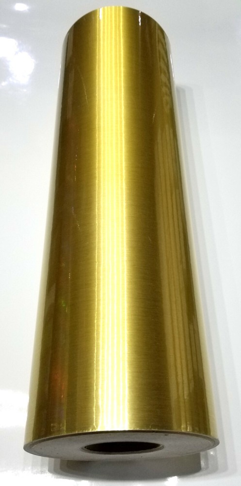 Metallic Brushed Gold Plotter Sign Vinyl 24" x 30 ft