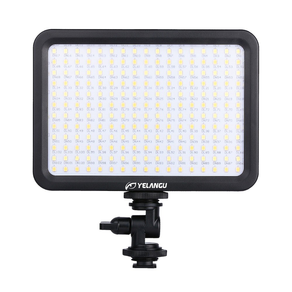 204 pieces LED Video Light Lamp Panel Color Temp Adjustable fr Camcorders Camera