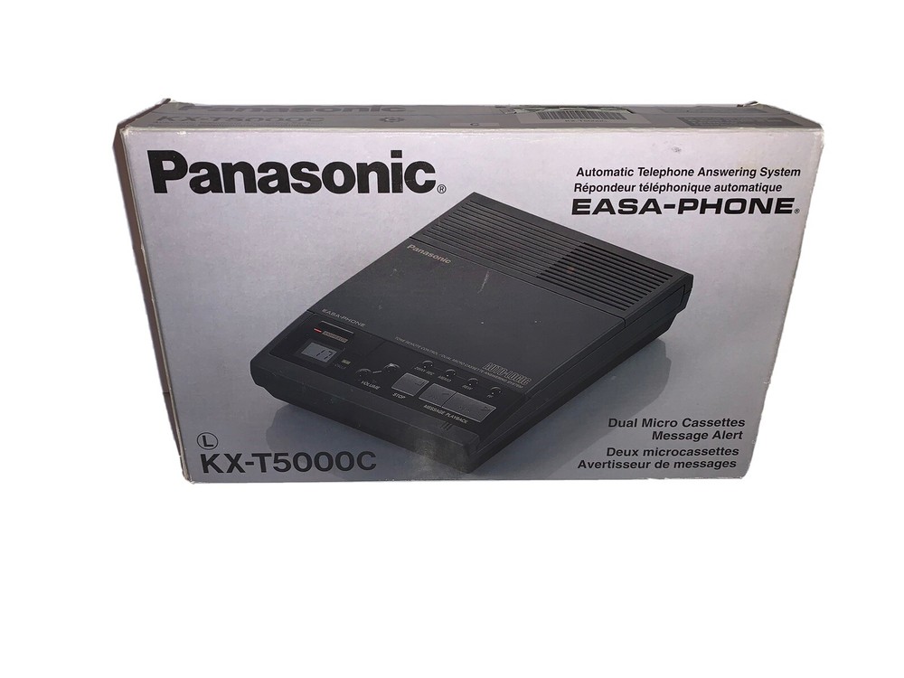 PANASONIC KX-T5000C Automatic Telephone Answering System / Machine W/tapes