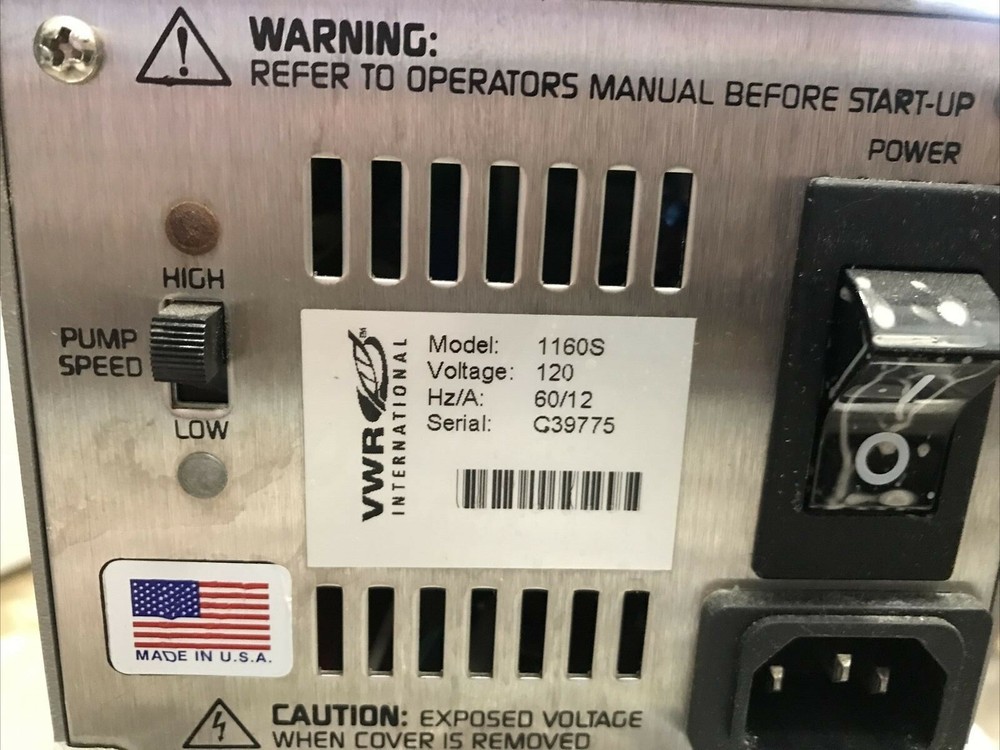VWR 1160S HEATED/ COOLING RECIRCULATING CHILLER BATH