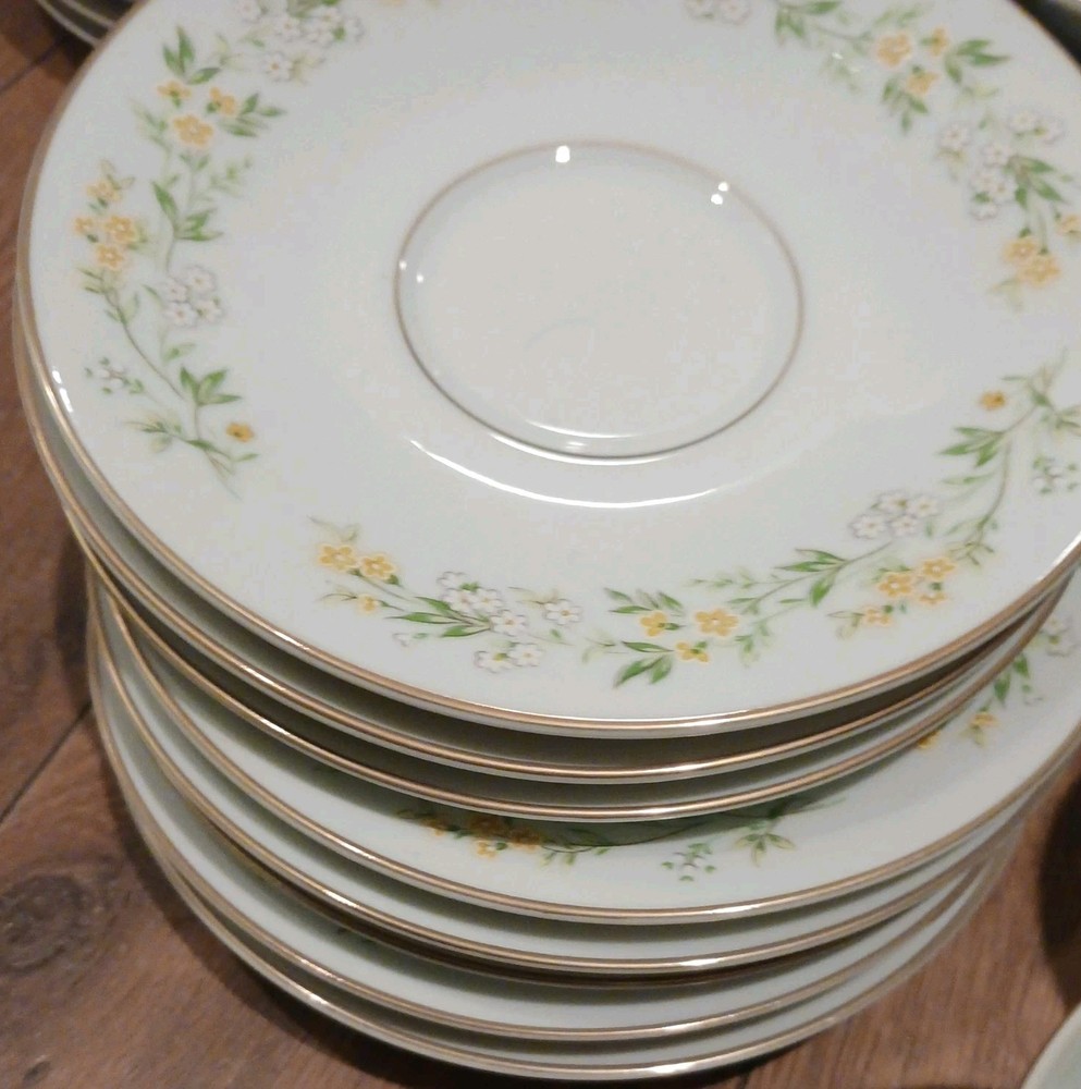 FOUR CROWN CHINA DINNERWARE 344 CONTESSA 43 pcs