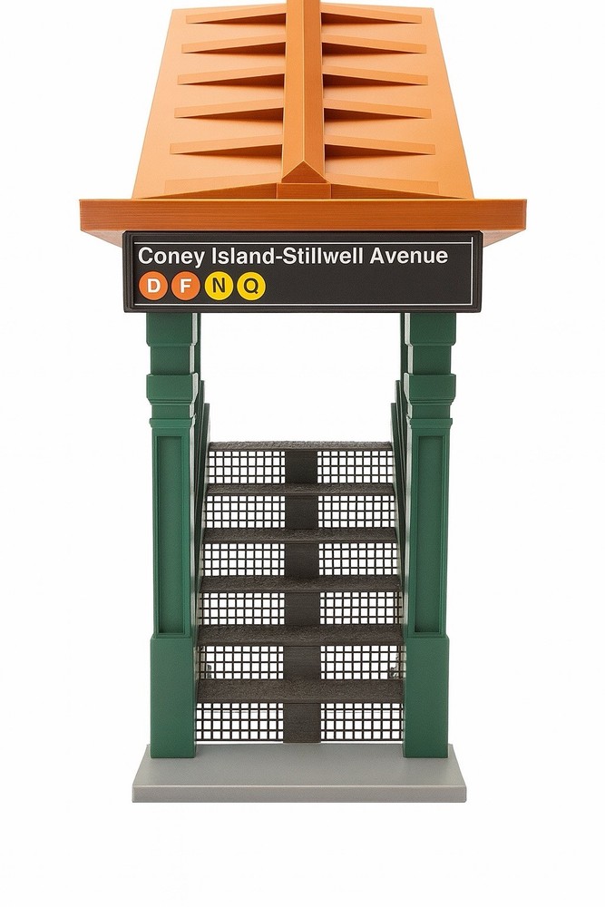 1:12 Scale NYC Elevated train Entrance